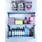 Triton Products Wall Mount Shelving Unit W/ 3 Steel Shelves & Mounting Hardware, Gray, 33" W x 31.5" H 1794 - alternate 4